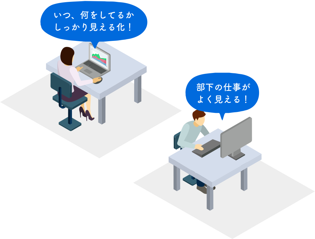 F Chair オフィスでもテレワークでも勤怠管理 F Chair エフチェアプラス